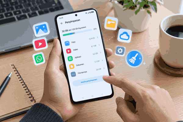 Cara Praktis Mengatasi Memori HP Penuh dengan Aman