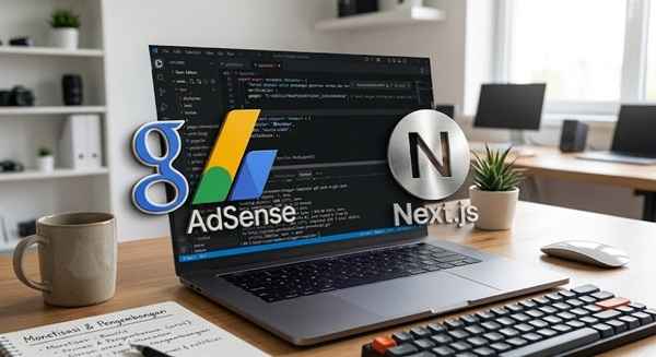 Panduan Lengkap Google AdSense: Cara Daftar & Integrasi ke Next.js untuk Raih Passive Income